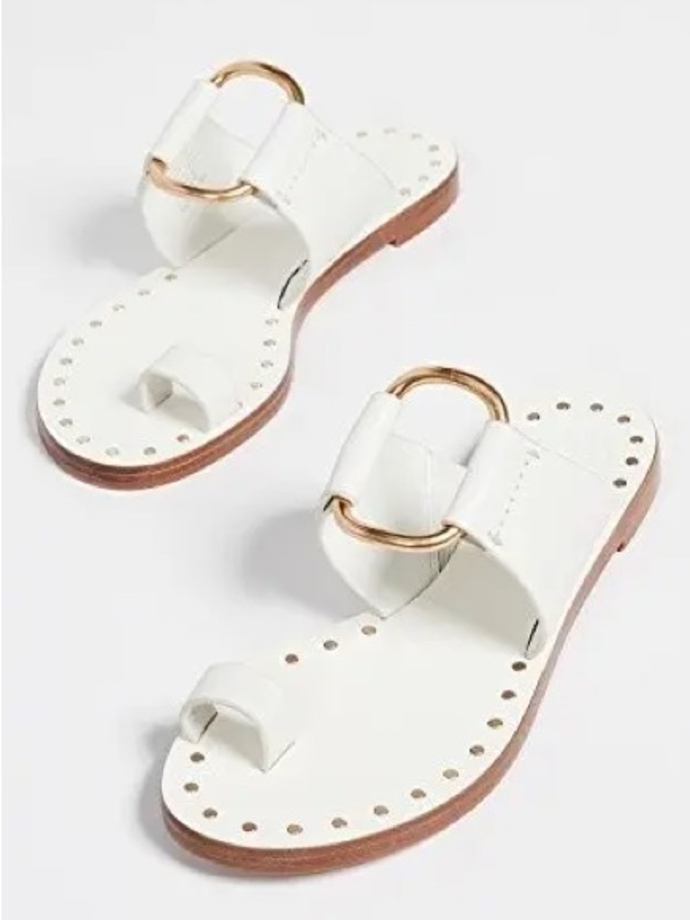 Tory Burch White Ravello Sandal